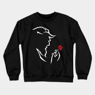 Beast Enchanted Rose Crewneck Sweatshirt